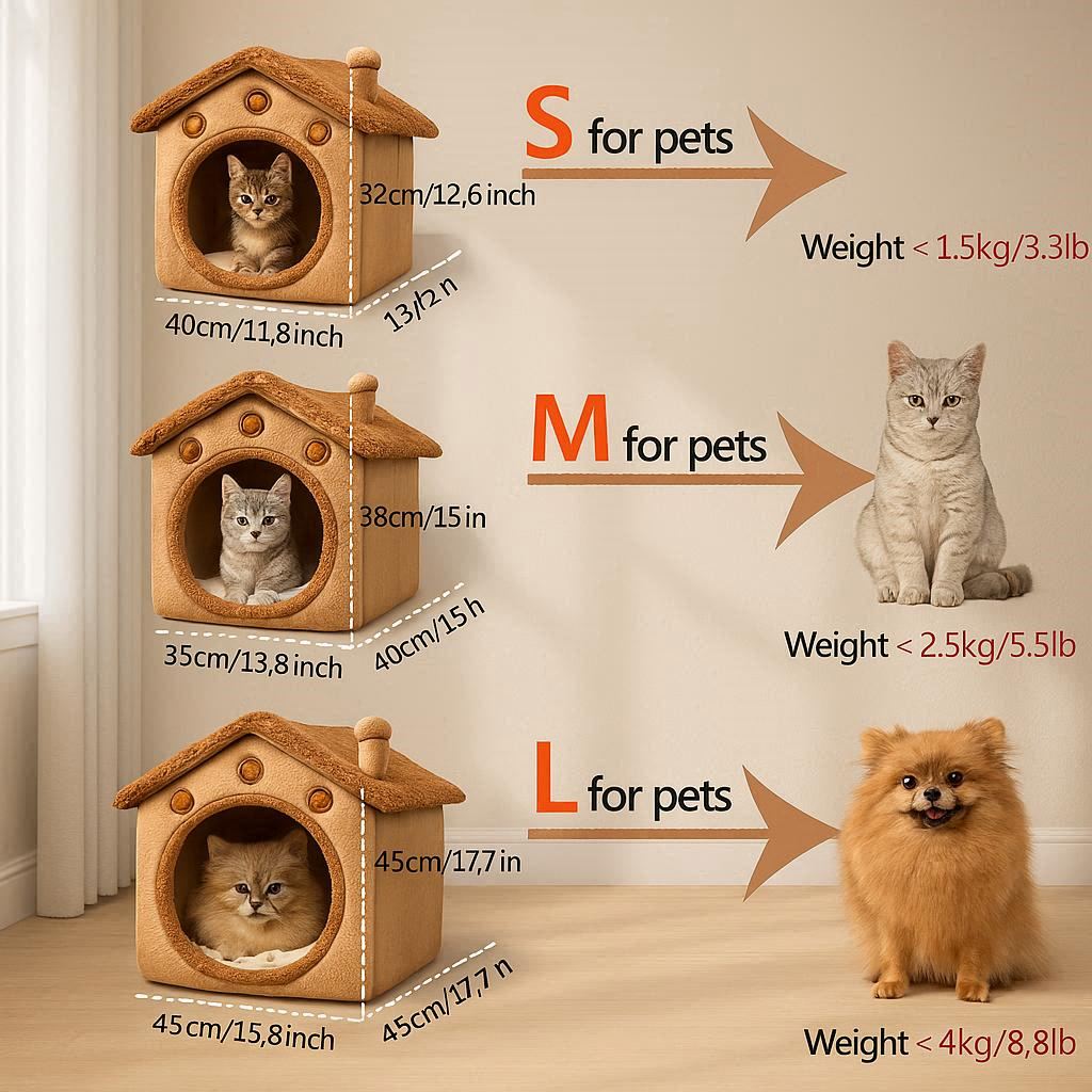 SnuggleCave Foldable Pet House